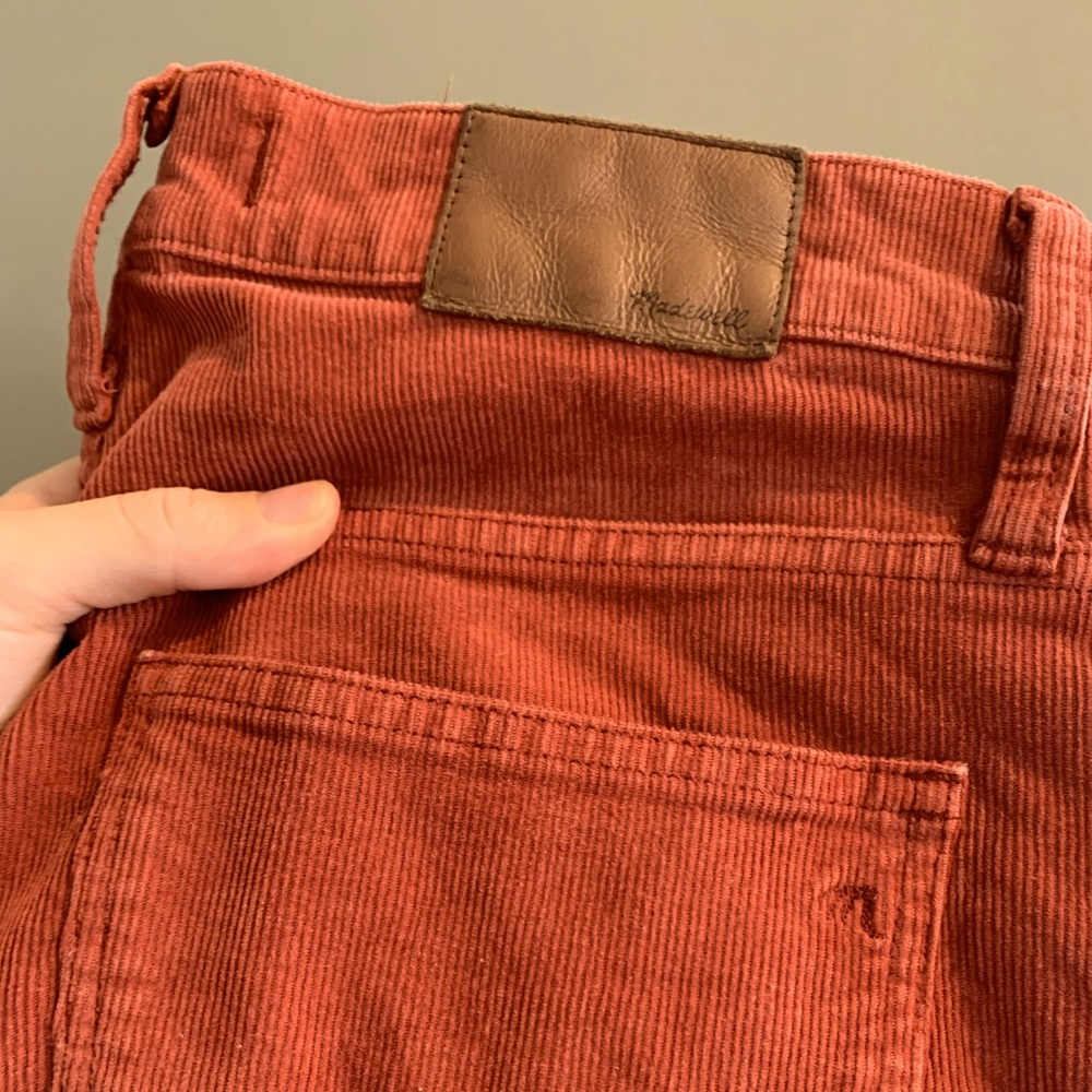 Madewell corduroy flares